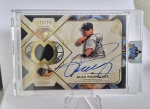 Alex Rodriguez Diamond Icons #SPAR-AROD Game Worn Patch On Card Auto /25 - Picture 1 of 2