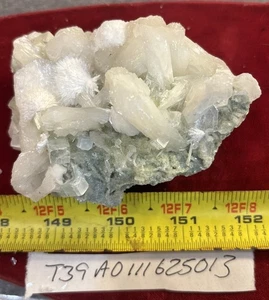 ESPECIMEN MINERALES FORMACIÓN BOLAS DE ESTILBITA Y OKENITA APOFILITA 191 GRAMOS - Imagen 1 de 1