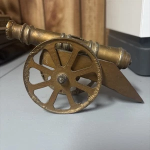 Vintage Brass Cannon - Picture 1 of 4