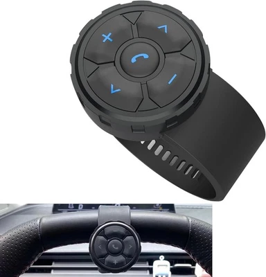 Bluetooth Media Button Remote Control IPX6 Waterproof Strap Type Wireless...  - Image 1 of 4