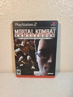 Steelbook Mortal Kombat Armageddon Edición Premium (Playstation 2 PS2) Probado Foto 1 de 4