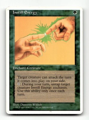Instill Energy Fourth Edition # Magic the Gathering - Image 1 of 2