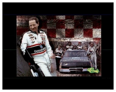 NASCAR DALE EARNHARDT 1995 CLASSIC FINISH LINE INSERT #DE9 - Image 1 of 2
