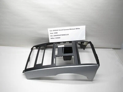 08-10 Dodge Grand Caravan Radio Bisel Tablero Borde 63248CK OEM Foto 1 de 4