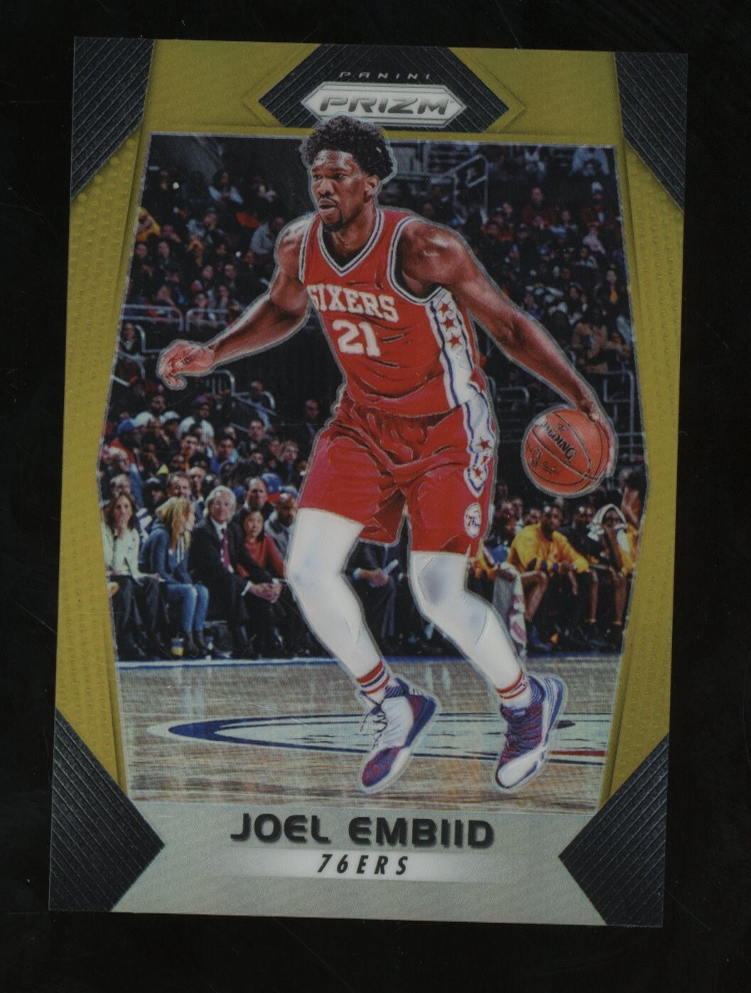 2017-18 Panini Gold Prizm #2 Joel Embiid Philadelphia 76ers 7/10