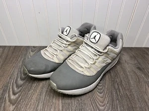 2010 NIKE MEN'S AIR JORDAN SHOES 444905 101 13 White Gray - Picture 1 of 11