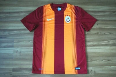 GALATASARAY TURKEY FOOTBALL SHIRT 2014-2015 HOME JERSEY SIZE MENS MEDIUM NIKE  - Image 1 of 4