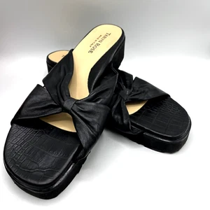 Taryn Rose Sandalen schwarz Leder Slipper Größe EU 43 US 11 Made in Italy ohne Karton - Bild 1 von 8