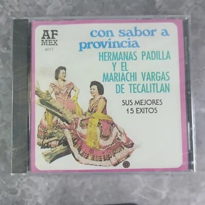 Hermanas Padilla Y El Mariachi Vargas De Tecalitlan Con Sabor a Provincia CD - Picture 1 of 4
