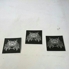 Japanese family crest DEMON  sticker set of ３