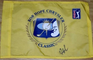 Fred Couples Signed BOB HOPE Chrysler Classic Course Flag 1998 Champion - Picture 1 of 2