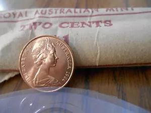 1984 2c UNCIRCULATED 2 cent coin from MINT ROLL - Picture 1 of 2