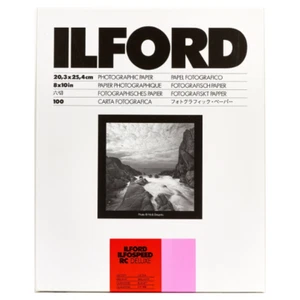 Ilford Ilfospeed RC Deluxe Glossy Grade 3 8x10" 20.3x25.4cm 100 Sheets Paper - Picture 1 of 1