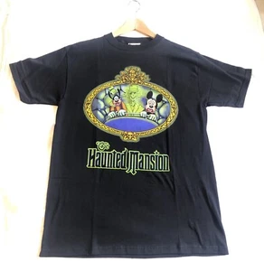 Vintage 90s Disney The Haunted Mansion Shirt Disney Wor Mickey Mouse Rare Medium - Picture 1 of 7