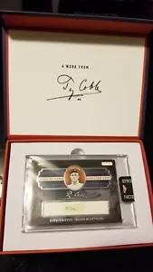 Ty Cobb "A Word From" Authentic Hand-Written Relic Card - Picture 1 of 2