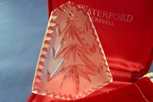 Waterford Kristall Weihnachtsbaum Weihnachtsschmuck mit Etui - Bild 1 von 4