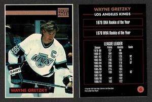 1992 (März) Pocket Pages Magazin, Kupferstreifen Kings' Wayne Gretzky Einlage - Bild 1 von 2