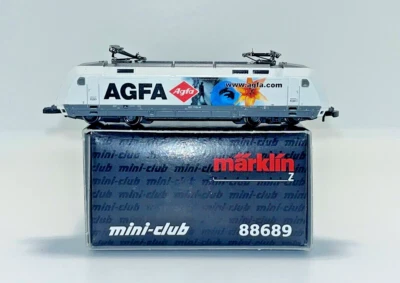 Z Scale Marklin 88689 Electric Locomotive "AGFA" 101 1154-4 Agfa Original Box - Image 1 of 4