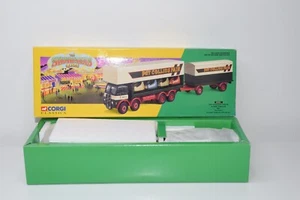 B23 1:50 CORGI TOYS 09901 ERF DODGEM TRUCK & BOX TRAILER SET PAT COLLINS MIB - Picture 1 of 12