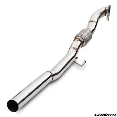 STAINLESS DE CAT DECAT RACE SPORT EXHAUST DOWNPIPE FOR AUDI A3 8L 1.9 TDI 96-03 - Image 1 of 4