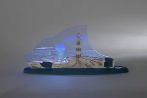 Motivleuchte Maritim Länge ca 47cm NEU Schwibbogen Lichterbogen LED Erzgebirge S - Bild 1 von 1