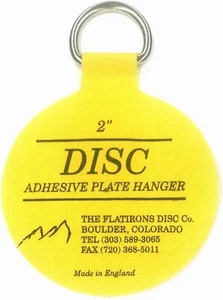 Flatirons Disc Adhesive Plate Hangers, 2 Inch, 6 Pack - Picture 1 of 2