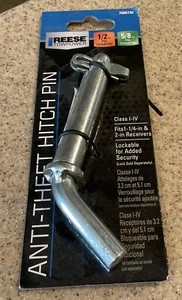 Pin de enganche antirrobo Reese Towpower genuino con pestillo giratorio bloqueable nuevo en paquete - Imagen 1 de 2
