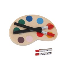 Maßstab 1:12 Antike Mode Puppenhaus Zubehör Zubehör Kit 17,Palette