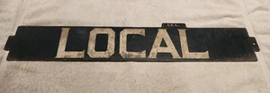 NYC Subway BMT lokales Zielschild Schild - Bild 1 von 2