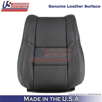 2011-2025 For Dodge Durango Genuine Leather Driver Top Replacement Cover Black - Image 1 of 4