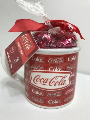 Coca Cola Vintage NOS Christmas Large Coke Mug New - Image 1 of 4