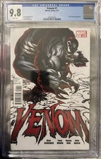 VENOM #1 CGC 9.8 Agent Venom Joe Quesada Cover Rick Remender Tony Moore 2011