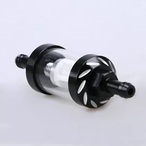 5/16" 8mm Inline Gas Fuel Line Filter Car Petrol Diesel Tube Washable Motorbike - Picture 1 of 10