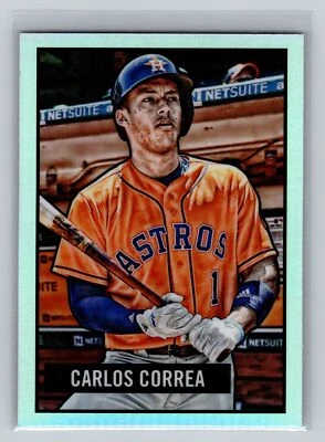 2017 Bowman #11 Carlos Correa - Image 1 of 2