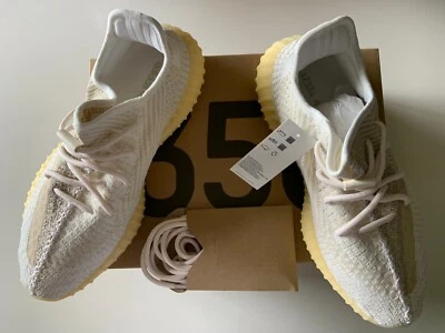NUEVO Adidas Yeezy Boost 350 V2 FZ5246 NATURAL Kanye West Hombres’s 11 Zapatos BLANCO/BEIGE Foto 1 de 4