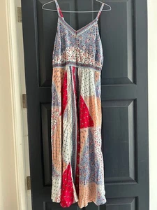 Monsoon Beach Dress Size L - Picture 1 of 3