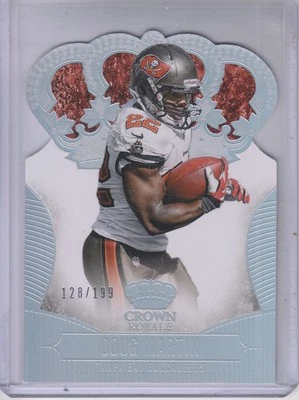 2013 Crown Royale Silver Holofoil #35 Doug Martin /199 - FB - Image 1 of 2
