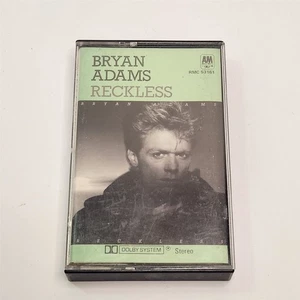 Bryan Adams Reckless Cassette Tape A&M Records RMC53161 - Picture 1 of 8