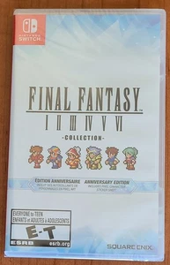 Final Fantasy I-VI Collection Anniversary Edition - Nintendo Switch (NEW) - Picture 1 of 9