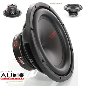 AUDIO SYSTEM Carbon 10 25cm Subwoofer 350 Watt Auto Woofer 10" 4 Ohm - Bild 1 von 6