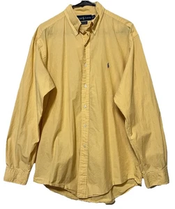 VINTAGE Ralph Lauren YARMOUTH Hemd Herren 16 34/35 100% Baumwolle Oxford Button Down - Bild 1 von 10