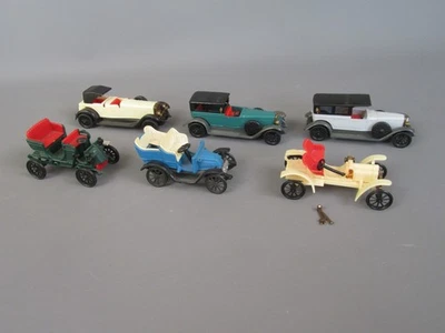 D616 Chiave Del Vegetaline Huilor Francia Lotto 6 Soapbox Derby Antenato Toy IN - Immagine 1 di 4