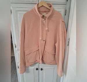 Oli & Hali Damen Jacke mit Reißverschluss Rosa Large - Bild 1 von 8