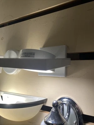 Satco/Nuvo Pivoting Head Wall Sconce 60/992 White Finish - Image 1 of 4