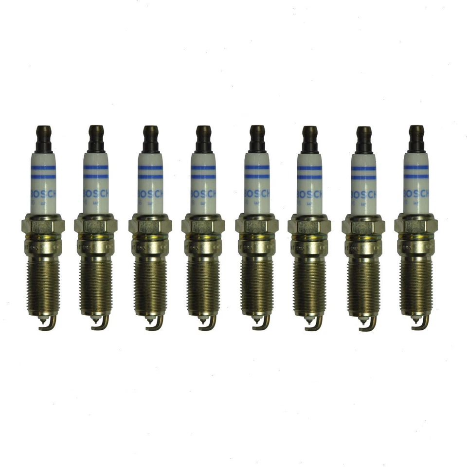 8 件博世 7422 双白金火花塞适用于 4696 31599703 点火线 qw — 第 1/4 张图片