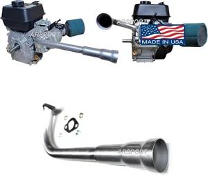 3 Stufen Auspuff Krümmerrohr passend für Predator 212cc GX160 GX200 Go Kart & Mini Bikes - Bild 1 von 7