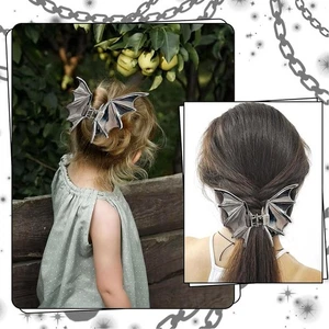 Halloween Hair Clips Black Bat Wing Hair Claw Clips Hair Accessories,';'/ W9Z6 - Picture 1 of 19