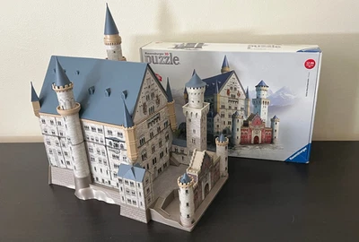 Ravensburger 3D Puzzle Schloss Neuschwanstein Castle ~ 216 Pieces ~ Complete - Image 1 of 4