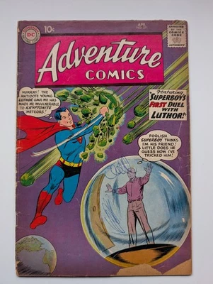 Adventure Comics 271 Lower Grade 1960 Key Origin of Lex Luthor DC Superboy - Image 1 of 4