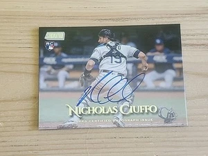 2019 Topps Stadium Club NICHOLAS CIUFFO Autogramm On-Card Auto #SCA-NC Rays Nick - Bild 1 von 2